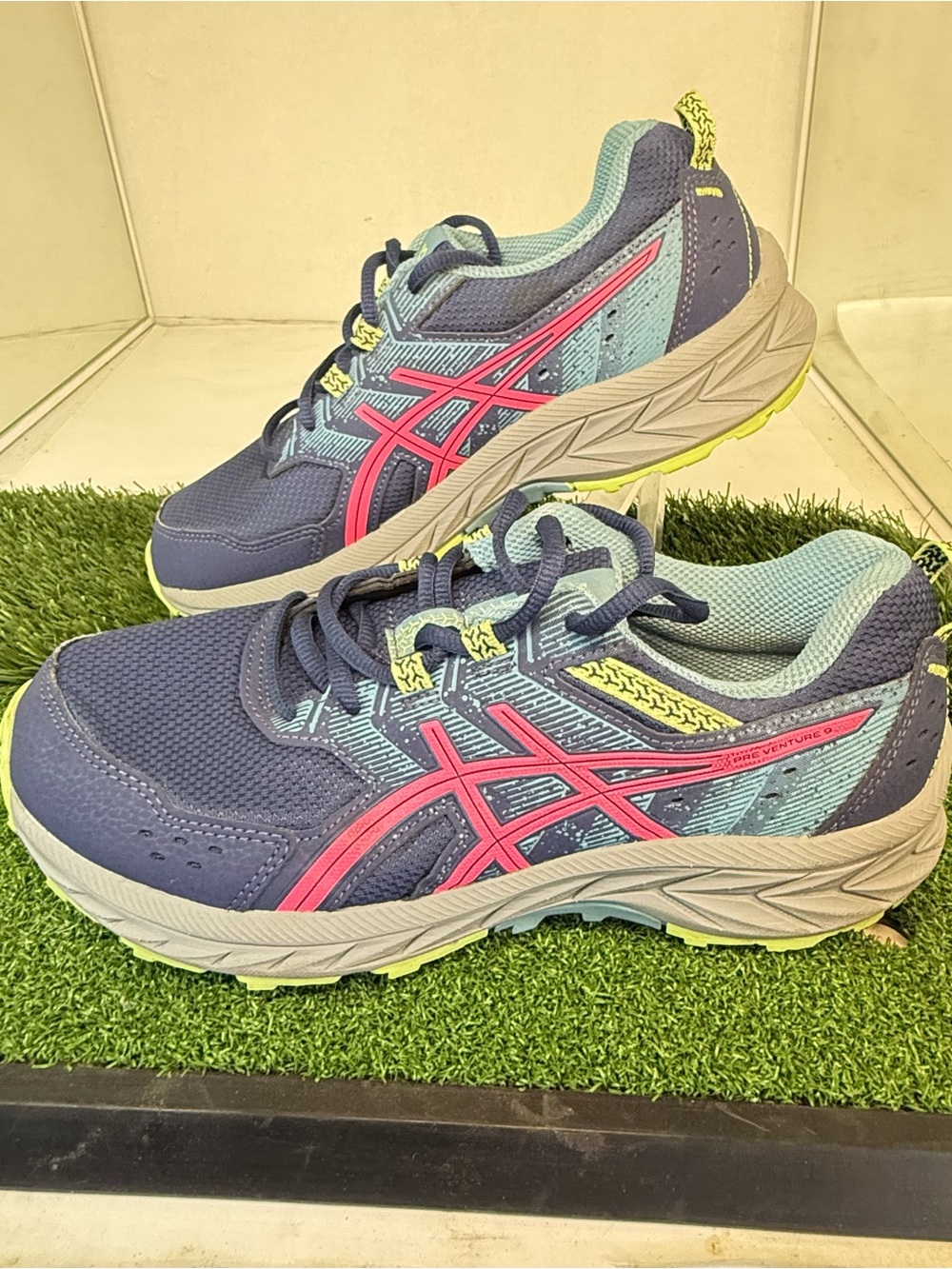 Asics Gel Venture 9 GS 'Deep Ocean Hot Pink'